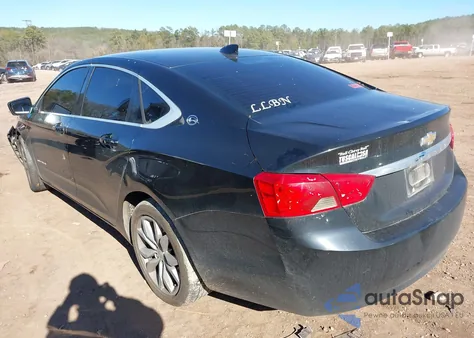 2017 Chevrolet Impala 1Lt from USA, damaged, VIN 2G1105SA0H9167945